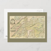 Carte du fleuve Saint-Laurent (1771) (Devant / Derrière)