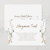 Carte du Fonds pour la lune de miel du Fleur sauva (Devant / Derrière)