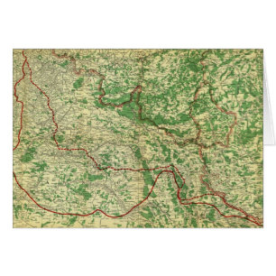 Carte du front ouest
