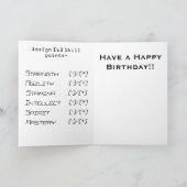 Carte du Gamer Level (Intérieur)