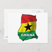 Carte Du Ghana (Devant / Derrière)