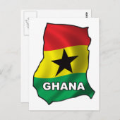 Carte Du Ghana (Devant / Derrière)