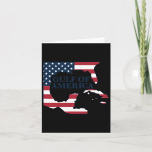 Carte Du Golfe Des États-Unis Drapeau Patriotique