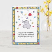 CARTE DU JOUR (Fleur jaune)