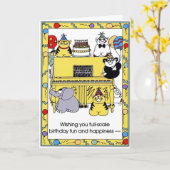 CARTE DU JOUR (Fleur jaune)