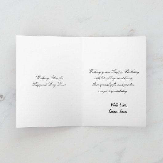 Carte du jour d'Airedale (Intérieur)