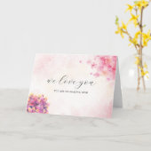 Carte du jour de la fête des mères florale aquarel (Fleur jaune)