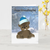 Carte du jour de la marmotte - À l'aube du printem (Fleur jaune)