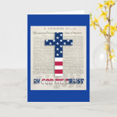 Carte du jour de l'indépendance (Fleur jaune)