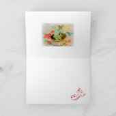 Carte du jour de Mather heureux avec le colibri (Intérieur)