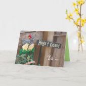 Carte du jour de mère "à mon épouse" (Fleur jaune)