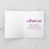 Carte du jour de mère : Angoisse existentielle de (Intérieur)