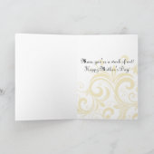 Carte du jour de mère - artiste : Mary Cassatt (Intérieur)