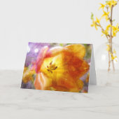 Carte du jour de mère - carte (Fleur jaune)