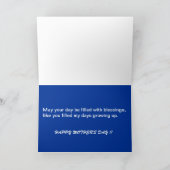 Carte du jour de mère de dentelle de la Reine Anne (Intérieur)