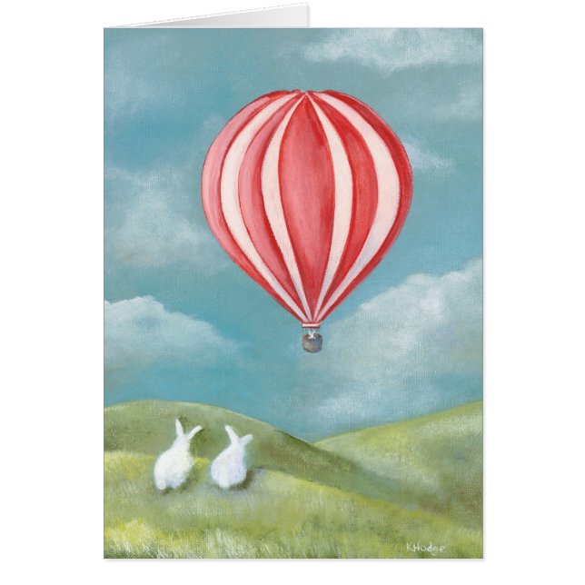 Carte du jour de mère de lapin (Devant)