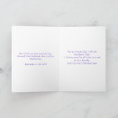 Carte du jour de mère de mari (Intérieur)