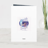 Carte du jour de mère de Nana à la mode et moderne (Dos)