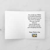 Carte du jour de mère d'orchidée (Intérieur)