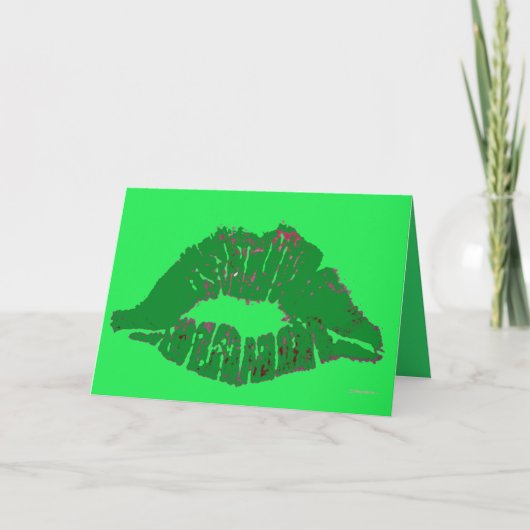 Carte du jour de St Patrick heureux (Devant)