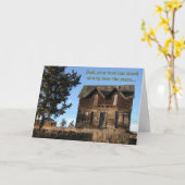 Carte du jour du papa rustique de cabine (Fleur jaune)