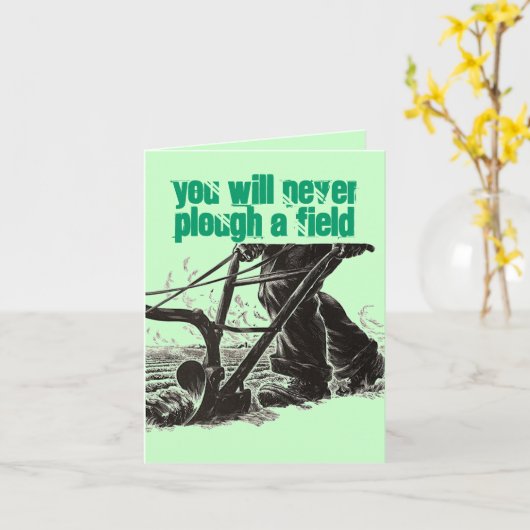 Carte du Jour du Saint-Patrick (Fleur jaune)