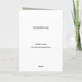 Carte du Jour du Saint-Père (Dos)