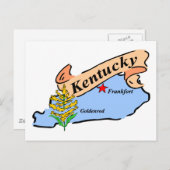 carte du kentucky (Devant / Derrière)
