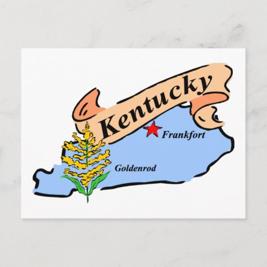 carte du kentucky (Devant)