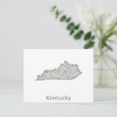 Carte du Kentucky (Debout devant)