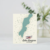 Carte du lac Lungern Suisse (Debout devant)