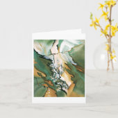 Carte Du lac, no 3, par Georgia O'Keeffe, (Fleur jaune)