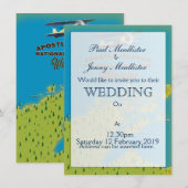 Carte du Lakeshore national des îles Apôtres (Devant / Derrière)