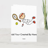 Carte du lecteur de tennis Figure Stick (Dos)