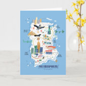 Carte du livre de Metropolis (Fleur jaune)