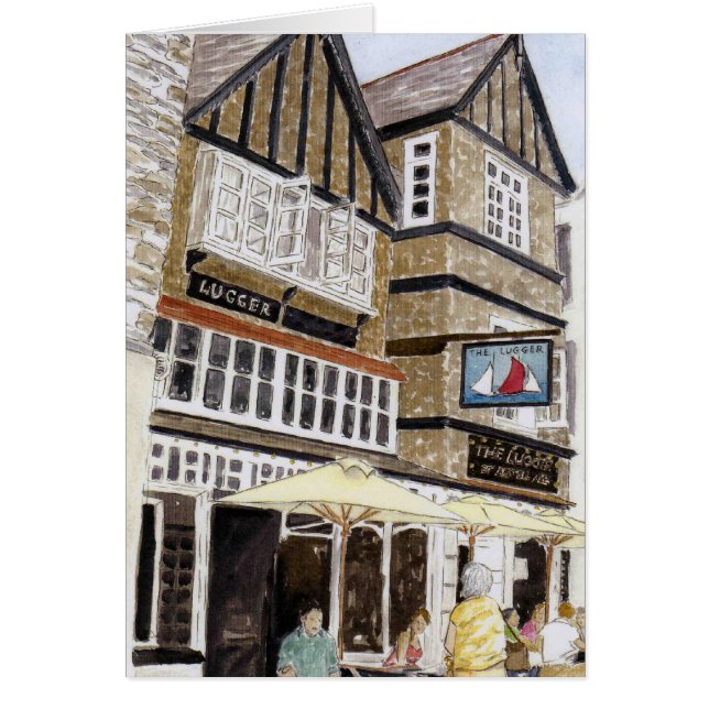 "Carte du Lugger (Fowey)" (Devant)