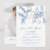 Carte du Maryland d'Annapolis Photo bleu marine (Devant / Derrière)