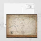 Carte du Massachusetts Methuen en 1846 (Devant / Derrière)