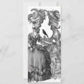 Carte du menu de la boule d'Halloween (Devant)