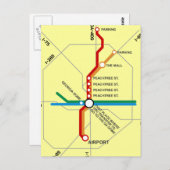 Carte du métro Atlanta utile (Devant / Derrière)