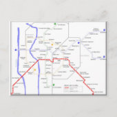 Carte du métro Sevilla (Devant)