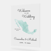 Carte du Mexique | Cabo | Accueil de mariage de de (Angle)