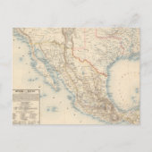 Carte du Mexique et du Texas (Devant)