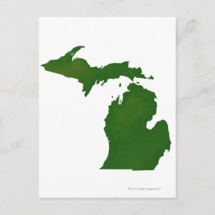 Carte du Michigan