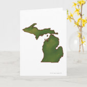 Carte du Michigan 4 (Fleur jaune)