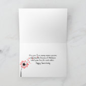 Carte du Michigan Four Seasons Anniversary Card (Intérieur)