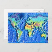 Carte du monde (Devant / Derrière)