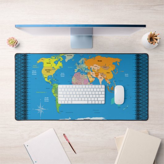 Carte du monde (Bureau 1)