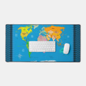 Carte du monde (Clavier et souris)