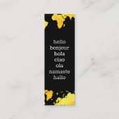 Carte du monde (Devant)